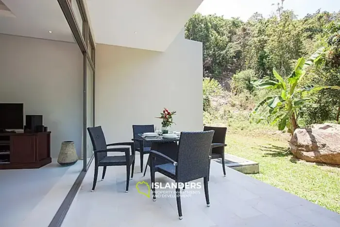 Maisonette-Villa mit Pool und 2 Schlafzimmern