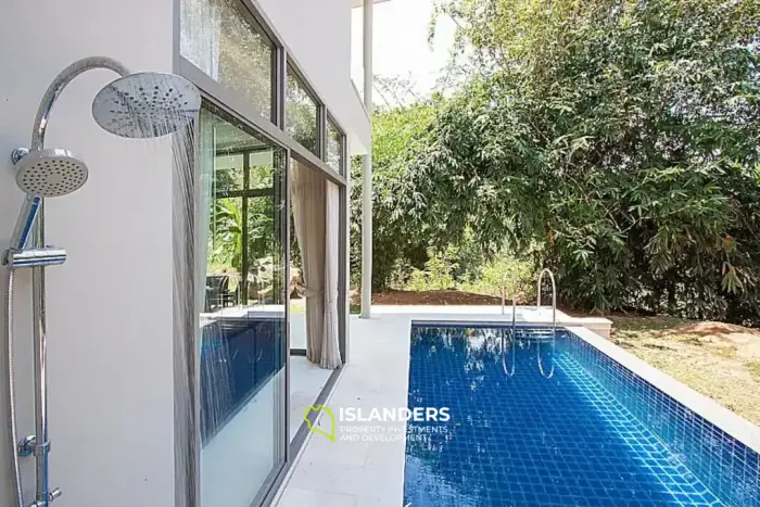 Maisonette-Villa mit Pool und 2 Schlafzimmern