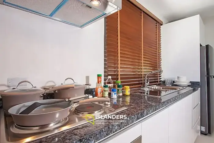 Maisonette-Villa mit Pool und 2 Schlafzimmern
