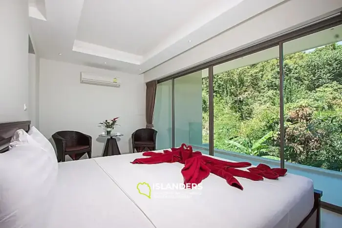 Maisonette-Villa mit Pool und 2 Schlafzimmern