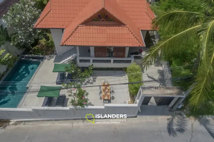 Spacious and stylish 3 bedroom pool villa