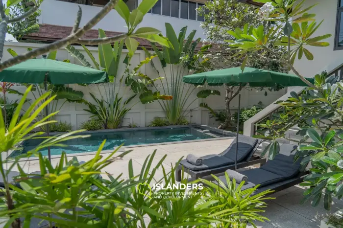 Spacious and stylish 3 bedroom pool villa