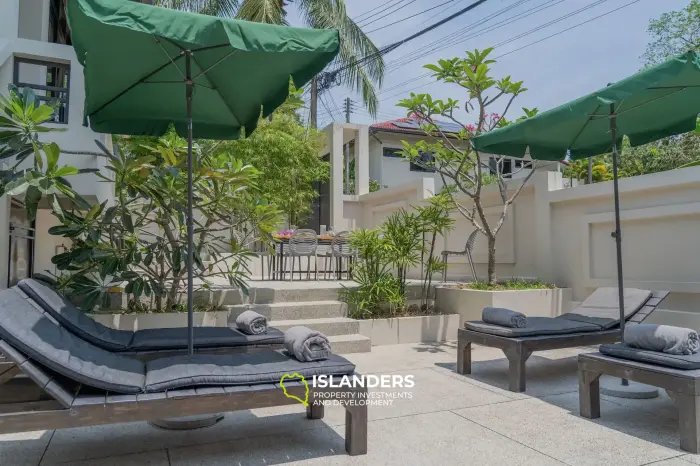 Spacious and stylish 3 bedroom pool villa