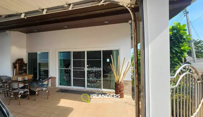 3 bedroom pool villa with mountain view