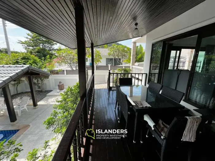 3 bedroom pool villa in a good area