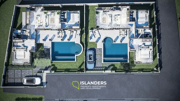 Poolvilla mit 2 Schlafzimmern in Lamai