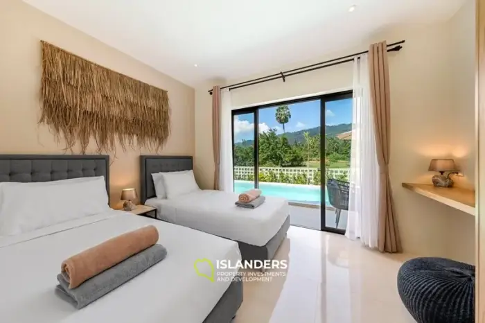 Pool Villa 3 bedrooms in a picturesque area