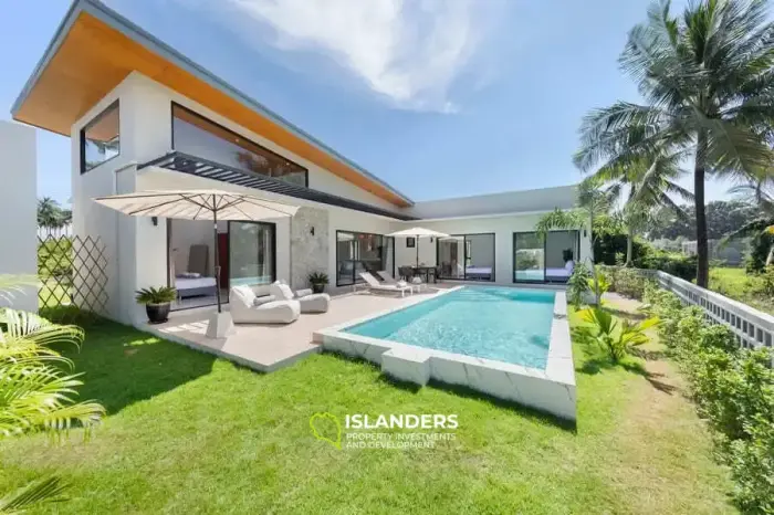 Nouvelle villa de 3 chambres avec piscine dans un quartier pittoresque