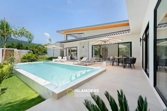 Nouvelle villa de 3 chambres avec piscine dans un quartier pittoresque