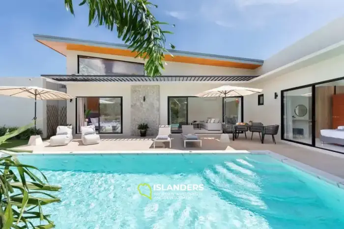 Nouvelle villa de 3 chambres avec piscine dans un quartier pittoresque