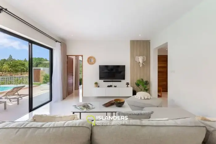 Nouvelle villa de 3 chambres avec piscine dans un quartier pittoresque