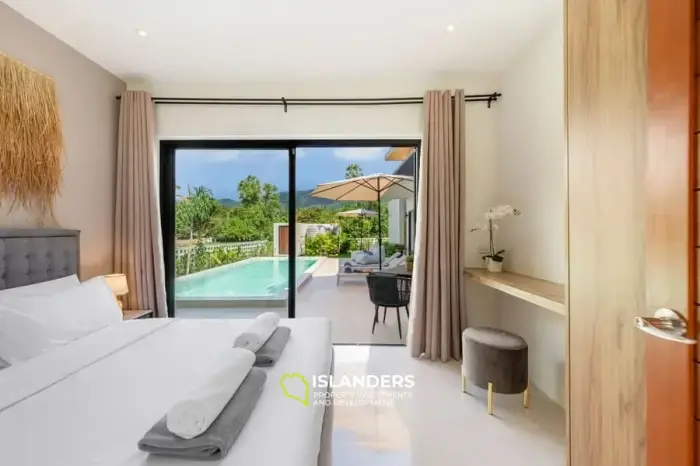 Nouvelle villa de 3 chambres avec piscine dans un quartier pittoresque