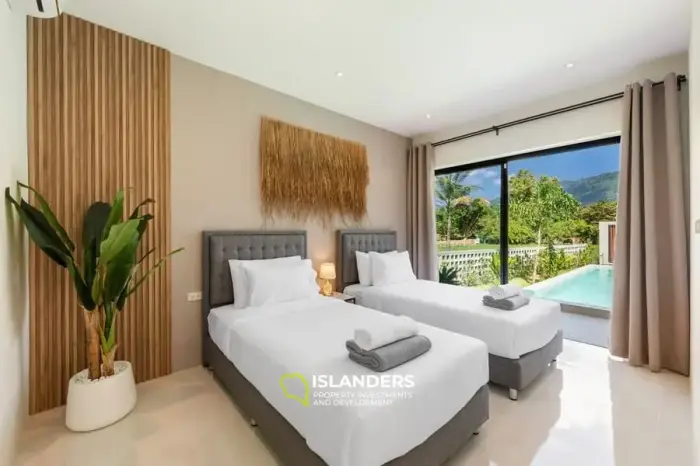 Nouvelle villa de 3 chambres avec piscine dans un quartier pittoresque