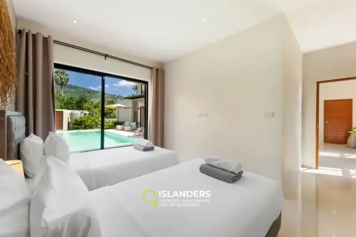 Nouvelle villa de 3 chambres avec piscine dans un quartier pittoresque