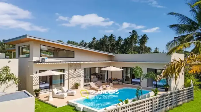Nouvelle villa de 3 chambres avec piscine dans un quartier pittoresque