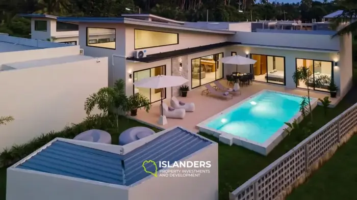 Nouvelle villa de 3 chambres avec piscine dans un quartier pittoresque