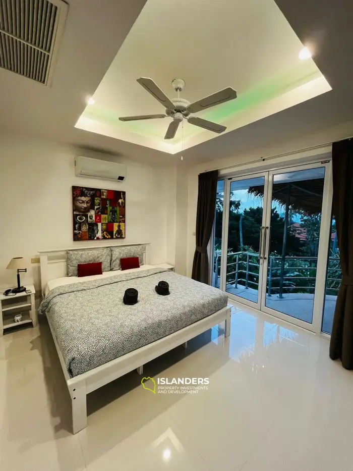 Villa cosy 3(+1) chambres avec piscine dans un quartier pittoresque