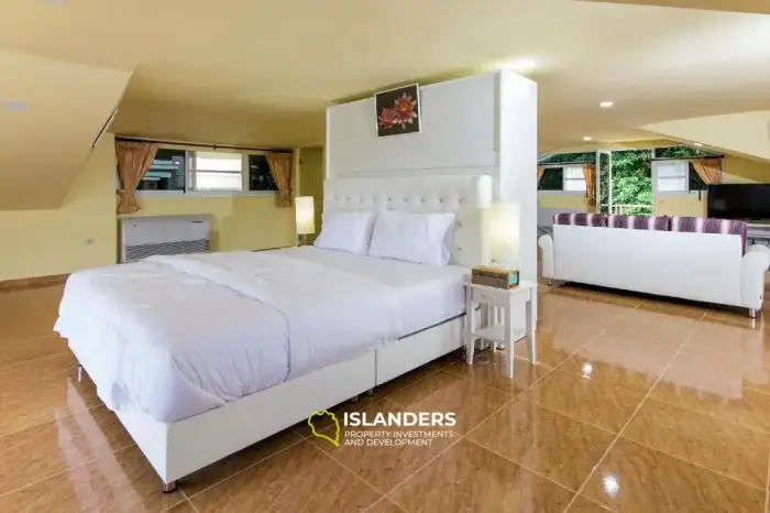 Panoramic villa 4 bedrooms with a large plot and a pool