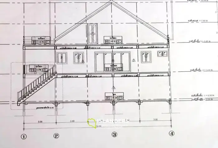 Panoramic villa 4 bedrooms with a large plot and a pool