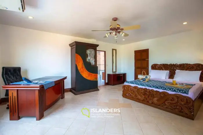 Villa mit 2 Schlafzimmern und Meerblick in einer prestigeträchtigen Gegend