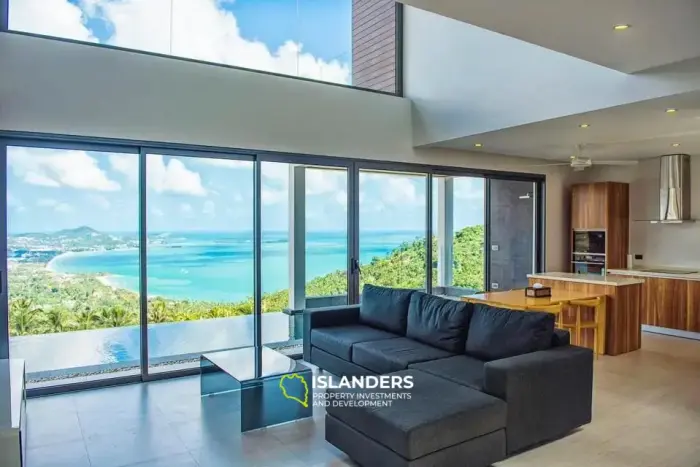 Voir la villa avec piscine de 2 chambres