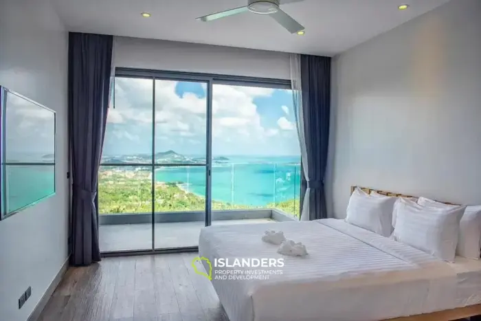 Voir la villa avec piscine de 2 chambres