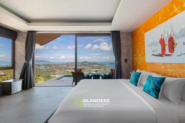 Panoramic 4 bedroom villa on Chaweng