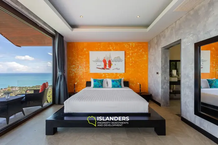 Panoramic 4 bedroom villa on Chaweng