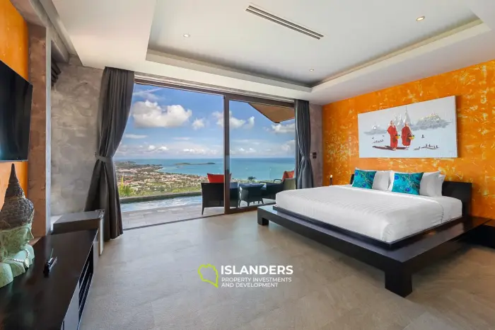 Panoramic 4 bedroom villa on Chaweng