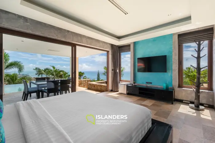 Panoramic 4 bedroom villa on Chaweng