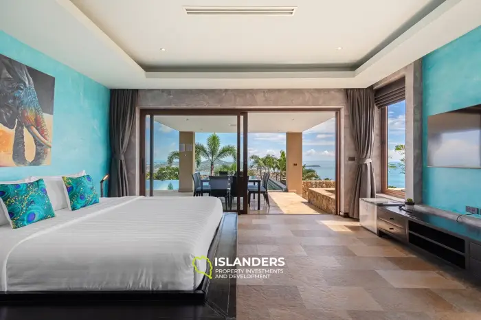 Panoramic 4 bedroom villa on Chaweng