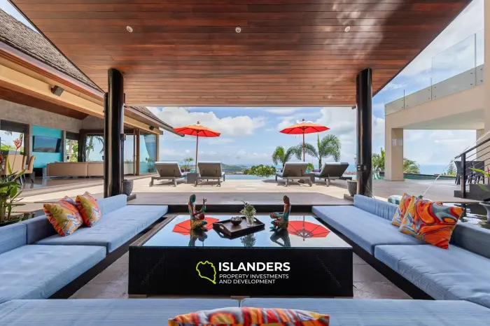 Panoramic 4 bedroom villa on Chaweng
