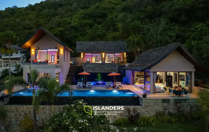 Panoramic 4 bedroom villa on Chaweng