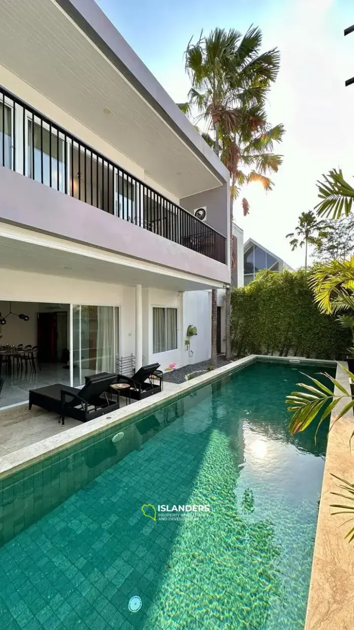 3-Schlafzimmer-Villa mit Pool in der Nähe des Central