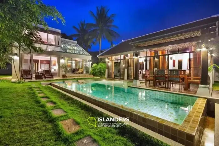 Strand-Premium-Villa mit 4 Schlafzimmern