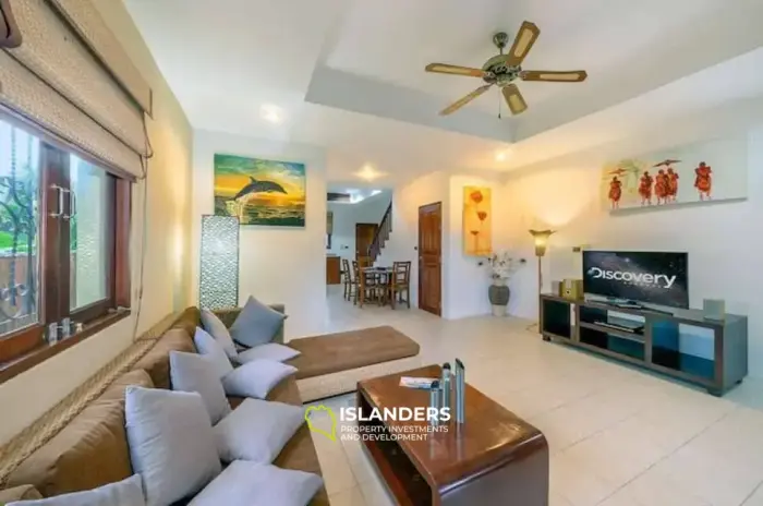 ทาวน์เฮ้าส์ 2 ห้องนอน ใกล้หมู่บ้านชาวประมง