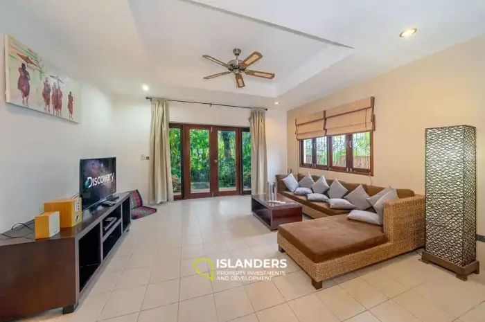 ทาวน์เฮ้าส์ 2 ห้องนอน ใกล้หมู่บ้านชาวประมง