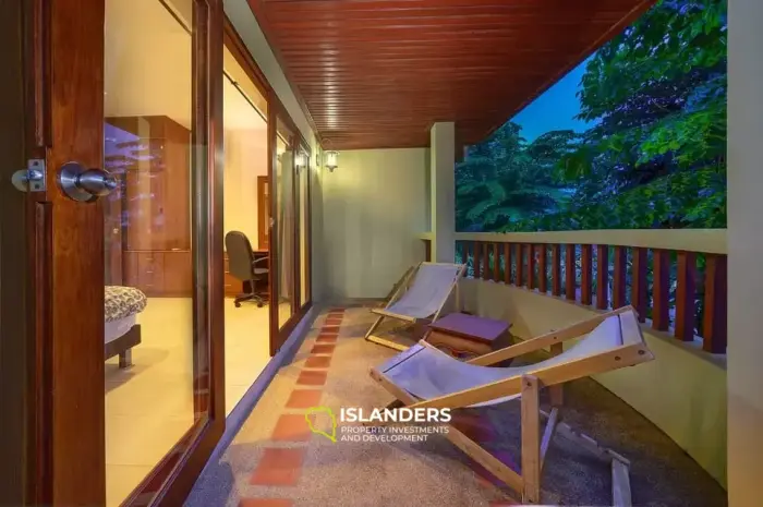 ทาวน์เฮ้าส์ 2 ห้องนอน ใกล้หมู่บ้านชาวประมง