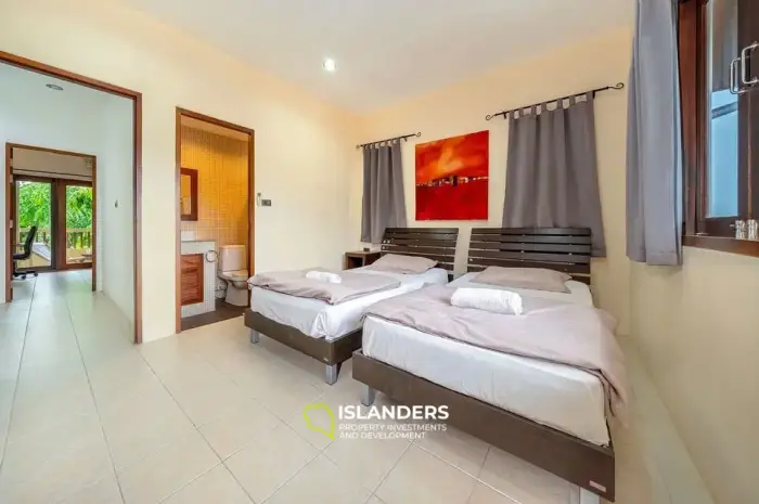 ทาวน์เฮ้าส์ 2 ห้องนอน ใกล้หมู่บ้านชาวประมง