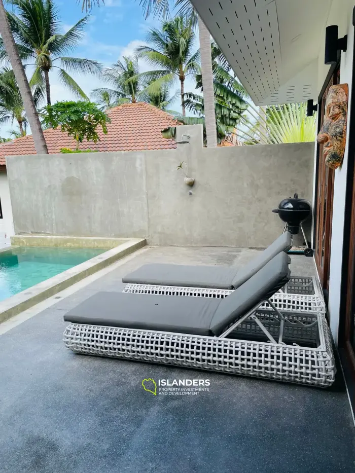 Cozy pool villa 1 bedroom