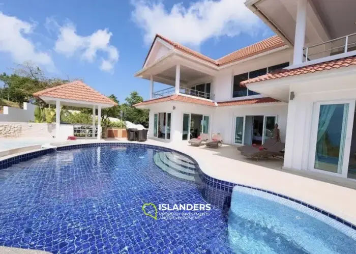 Panoramic premium 6 bedrooms villa with double view