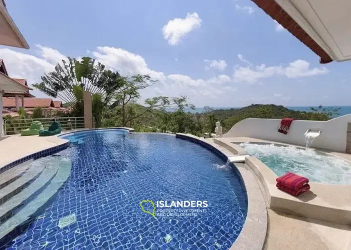 Panoramic premium 6 bedrooms villa with double view