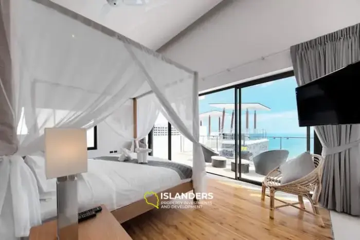 Elegant modern luxury 5* villa overlooking Chaweng beach