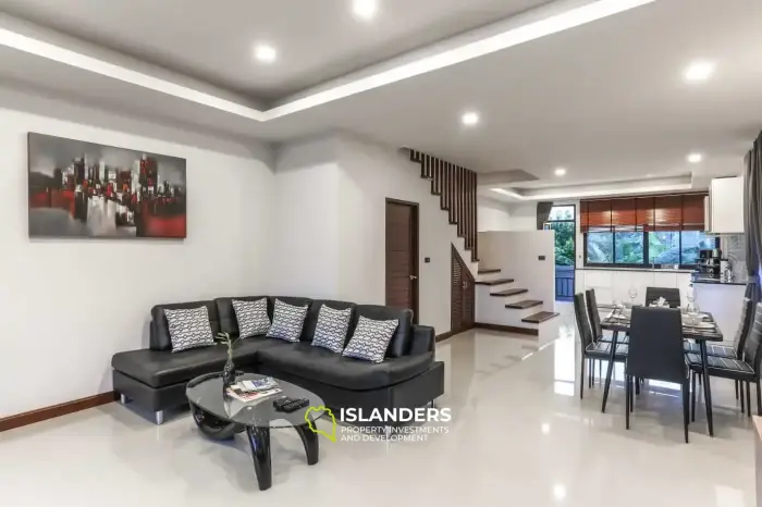 View villa 3 bedrooms with swimming pool near Chongmon beach