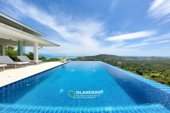 Villa panoramique de luxe de 5 chambres