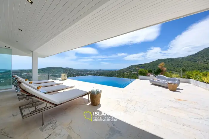Villa panoramique de luxe de 5 chambres