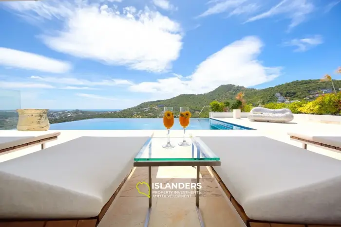 Villa panoramique de luxe de 5 chambres