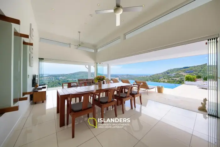 Villa panoramique de luxe de 5 chambres