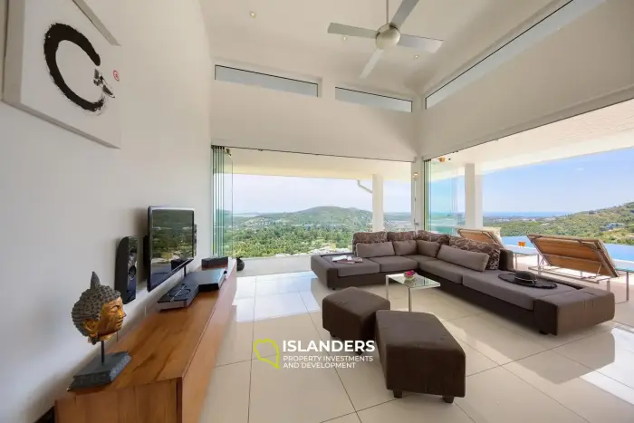 Villa panoramique de luxe de 5 chambres