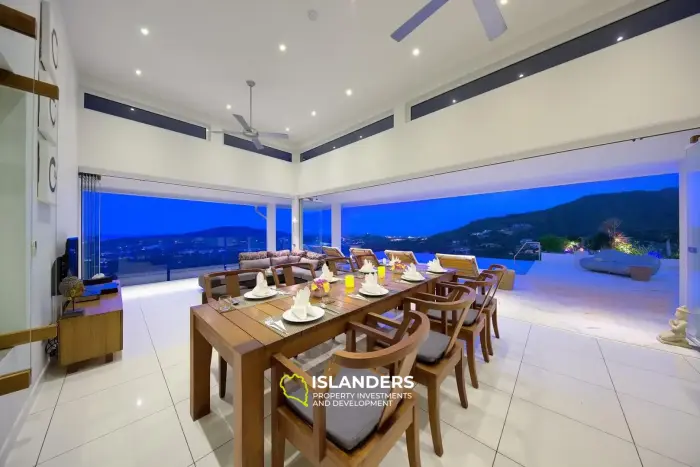Villa panoramique de luxe de 5 chambres